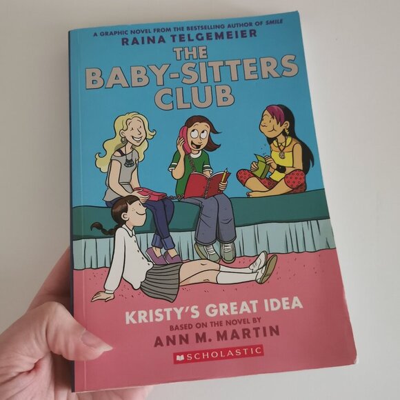 Babysitters Club Graphic Novel #1 Kristy's Great Idea Raina Telgemeier - Picture 1 of 7